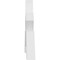 Ekena Millwork Vanguard Architectural Grade PVC Gable Bracket, 72"W x 15"H x 2"D x 4"F, 5/12 Pitch GBP072X15X0204VAN00 - alternate 4